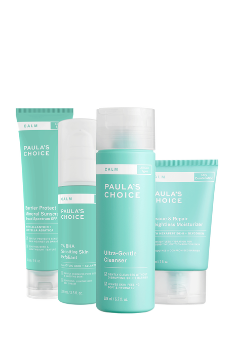 Calm Set - Oily Skin Calm Redness Relief Combination to Oily Skin