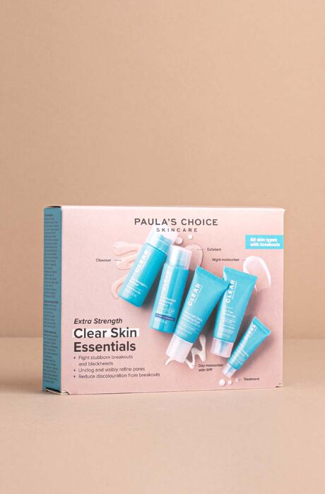 Clear Skin Essentials Trial Kit - Extra Strength Clear Skin Essentials Trial Kit - Extra Strength