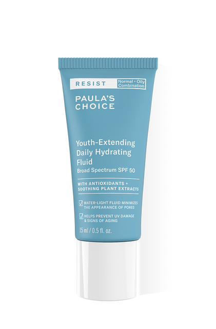Resist Anti-Aging Youth-Extending Daily Hydrating Fluid broad spectrum SPF 50 Trial Size