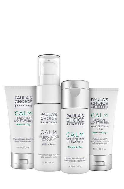 Calm Normal to Dry skin Travel kit