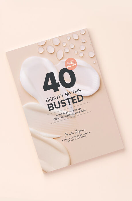 '40 Beauty Myths Busted' by Paula Begoun and Bryan Barron Mythbook Paula