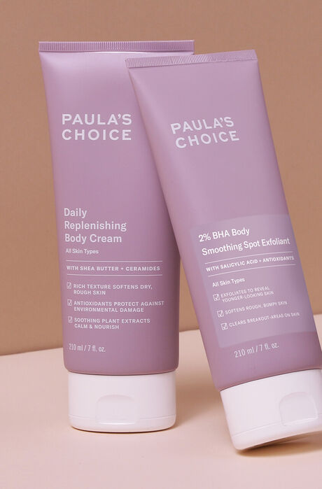 Reduce breakouts + Hydrate body Power Duo Reduce breakouts + Hydrate body