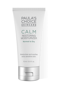 Calm Moisturizer normal to dry skin Travel size