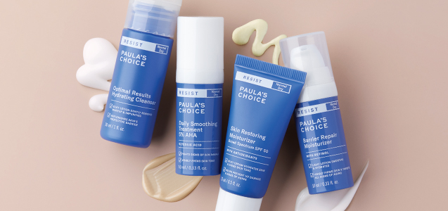 Set of Paula's Choice skincare products
