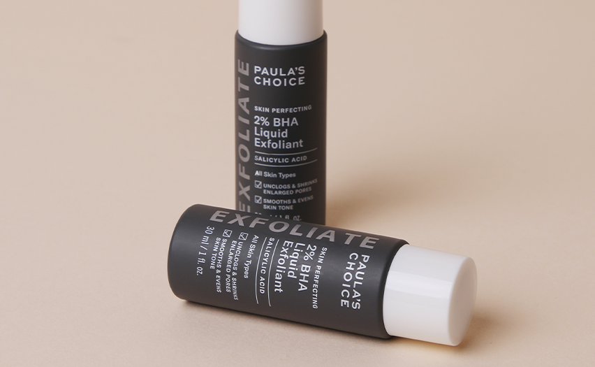 Exfoliation for oily skin with a BHA Exfoliation for oily skin with a BHA